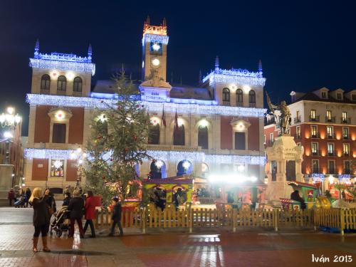 Plaza Mayor en Navidad