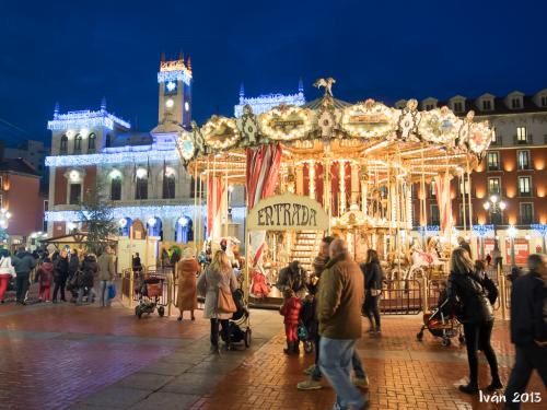 Plaza Mayor en Navidad