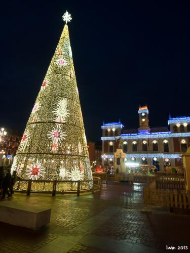 Plaza Mayor en Navidad