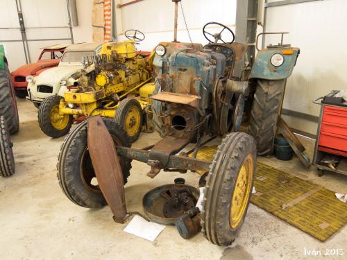 Reparación de tractores históricos